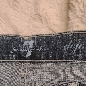 7 For All Mankind Dark Wash Jeans